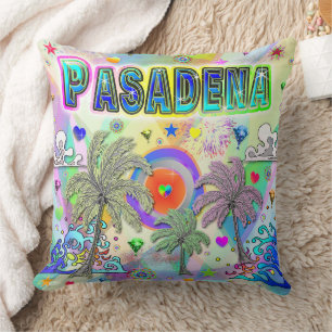 Pasadena Deep Dream Pillow Kissen