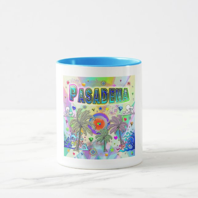 Pasadena Deep Dream Tasse (Zentrum)