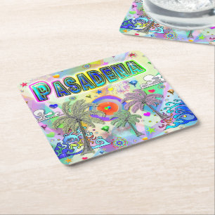 Pasadena Deep Dream Untersetzer