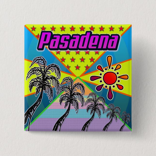 Pasadena Freedom Button (Vorderseite)