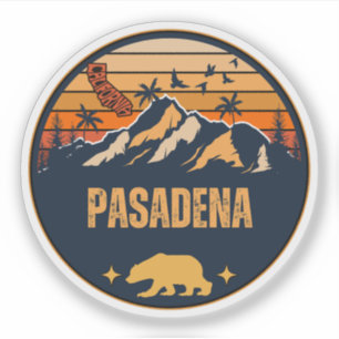 Pasadena, Kalifornien Aufkleber