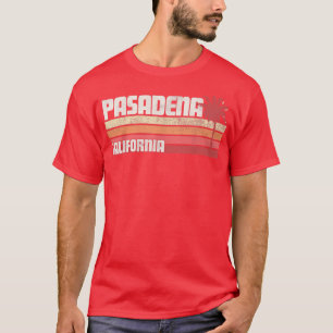 Pasadena Kalifornien CA Vintage 70er 80er Geschenk T-Shirt
