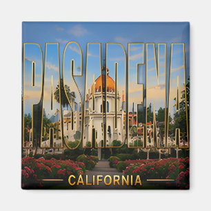 Pasadena Kalifornien Süd-Kalifornien Reise Magnet