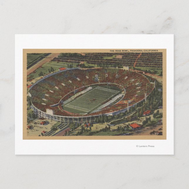 Pasadena, Kalifornien - The Rose Bowl Postkarte (Vorderseite)