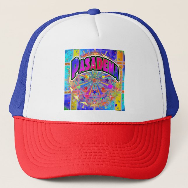 Pasadena Kosmic Unity Hat Truckerkappe (Vorderseite)