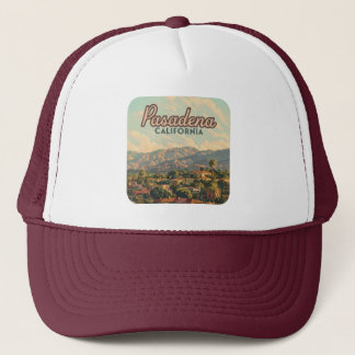 Pasadena Los Angeles Vintages California Truckerkappe