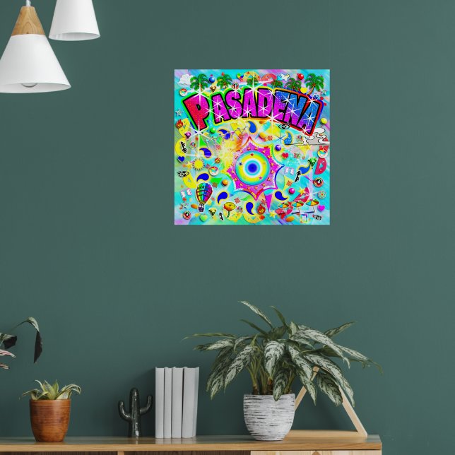 Pasadena Mystic Dance Poster (Wohnzimmer 1)