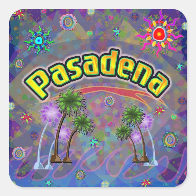 Pasadena Noble Voyage Sticker (Vorderseite)