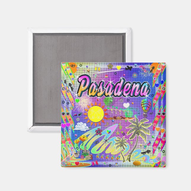 Pasadena Nu Era Magnet (Vorderseite/Rückseite)