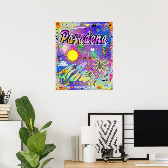 Pasadena Nu Era Poster (Heimbüro)