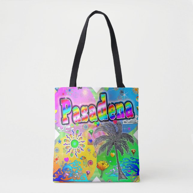 Pasadena Quadro Seasons Tote Bag (Vorderseite)