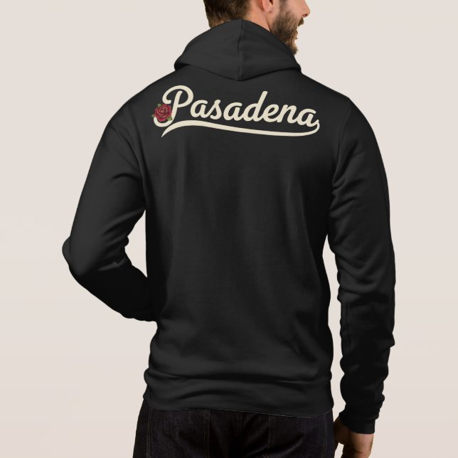 Pasadena-Rose  Hoodie (Rückseite)