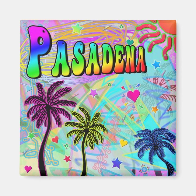 Pasadena Vivid Romance Magnet (Vorne)