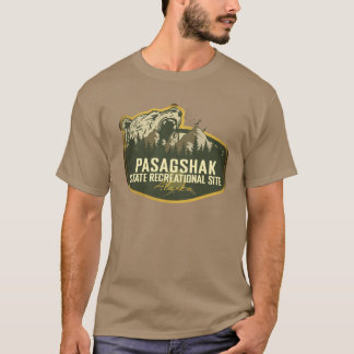 Pasagshak State Recreation Site Alaska Camping Ret T-Shirt