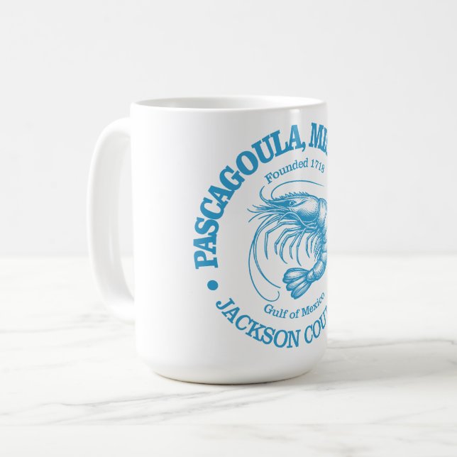 Pascagoula Kaffeetasse (Vorderseite Links)