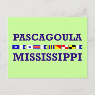Pascagoula Postkarte