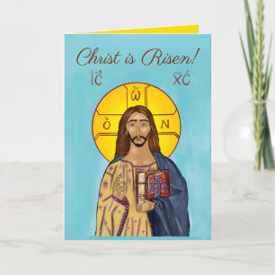 Pascha-Karte (Ikone Christi 2) Karte