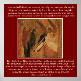Paschal (Ostern) Plakat der Myrrhagier