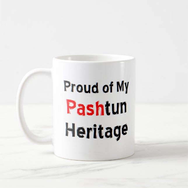 Paschtunenherbe Kaffeetasse (Links)