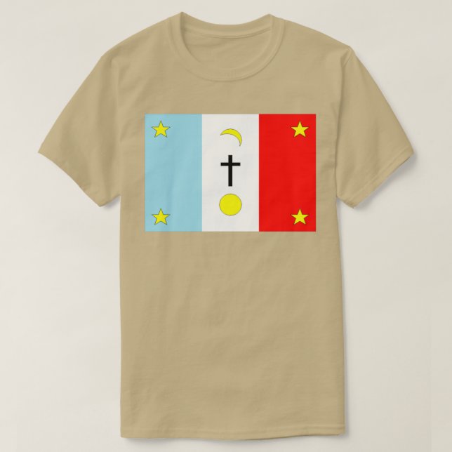 Pascua Yaqui Tribal Flag  T-Shirt (Design vorne)