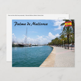 Paseo maritimo - Palma de Mallorca, Spanien Postkarte