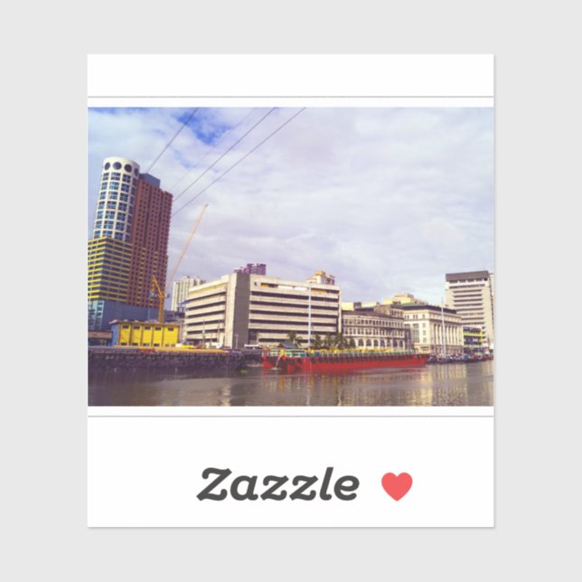 Pasig River Aufkleber (Blatt)