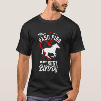 Paso fino Pferdegrafikherz Zitat besten Freund Tri T-Shirt