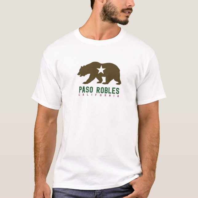 Paso Robles Weinkeller Wine Frische Pasta machen T-Shirt (Vorderseite)