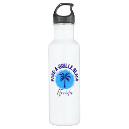 Pass-A-Grille Beach Florida Water Bottle Edelstahlflasche