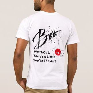 "Pass auf! Boo in Air Halloween T - Shirt" T-Shirt