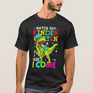 Pass auf den Kindergarten auf, hier komme ich Dino T-Shirt