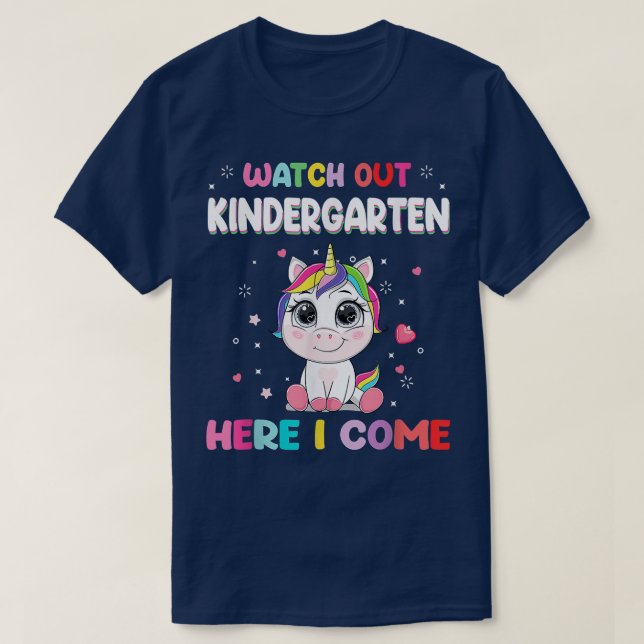 Pass auf den Kindergarten auf, hier komme ich wied T-Shirt (Design vorne)