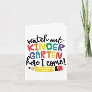 Pass auf den Kindergarten auf, hier komme ich zu m Karte