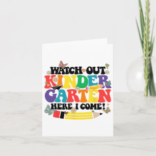 Pass auf den Kindergarten auf, hier komme ich zurü Karte