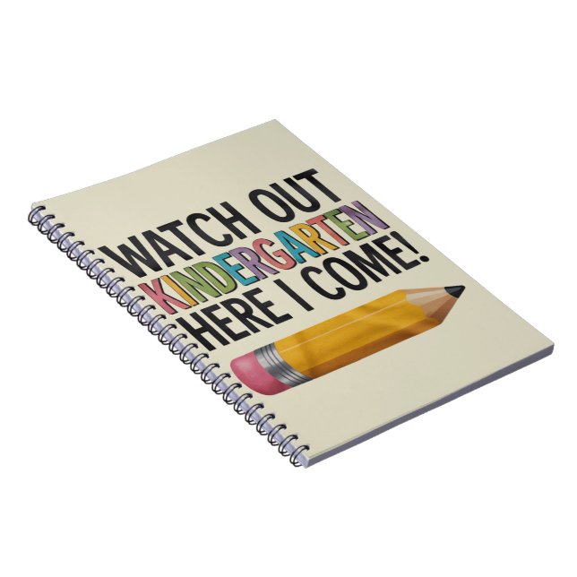 Pass auf den Kindergarten auf, hier komme ich zurü Notizblock (Rechte Seite)