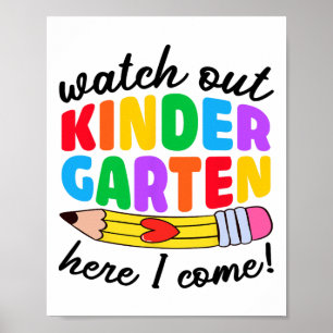Pass auf den Kindergarten auf, hier kommen die lus Poster