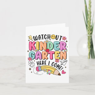 Pass auf den Kindergarten auf, ich komme den erste Karte