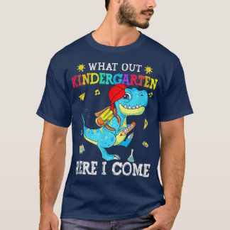 Pass auf den Kindergarten auf, ich komme Dinosauri T-Shirt