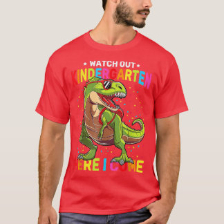 Pass auf den Kindergarten auf, ich komme Dinosauri T-Shirt