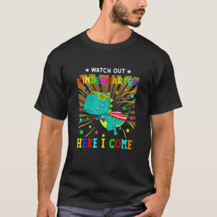 Pass auf den Kindergarten auf, ich komme Dinosauri T-Shirt