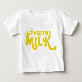 Pass auf den Milk Fun Baby Bekleidungs-T - Shirt