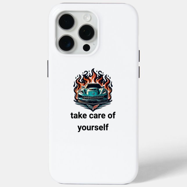 Pass auf dich selbst auf Case-Mate iPhone hülle (Rückseite)