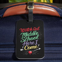 Pass auf die Mittelschule auf, ich komme zur Schul