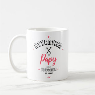 Pass auf, dieser Opa ist ein Genie-Bastler. Kaffeetasse