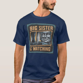 Pass auf, es ist eine große Schwester T-Shirt