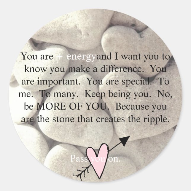 Pass Dir auf Stickers Set von 20, 1,5" rund (Vorderseite)