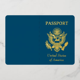 Pass für Imitate Folieneinladung