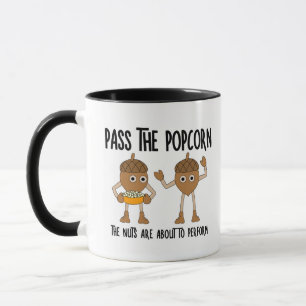 Pass Popcorn Nuts Tasse