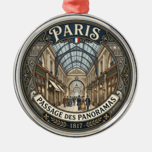 Passage des Panoramas Frankreich Ornament Aus Metall
