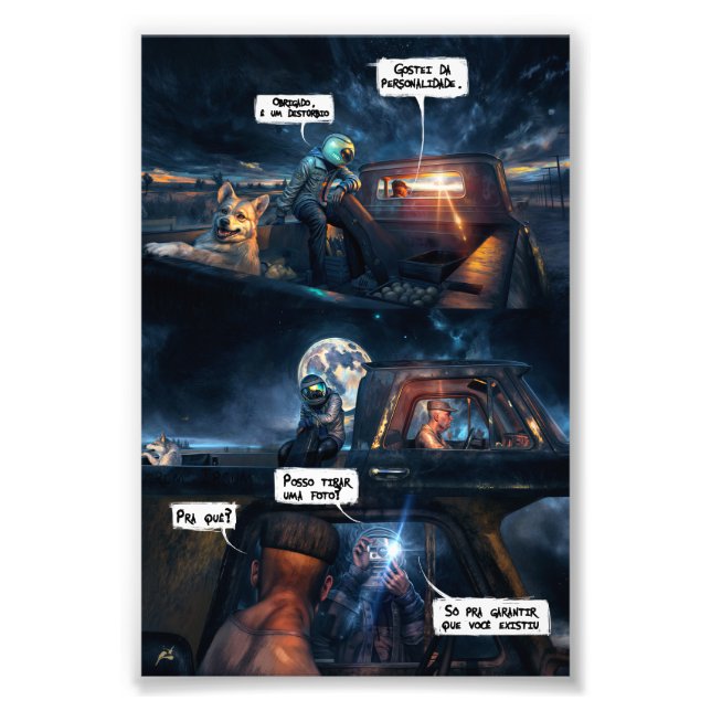 Passageiros Fotodruck (Vorne)